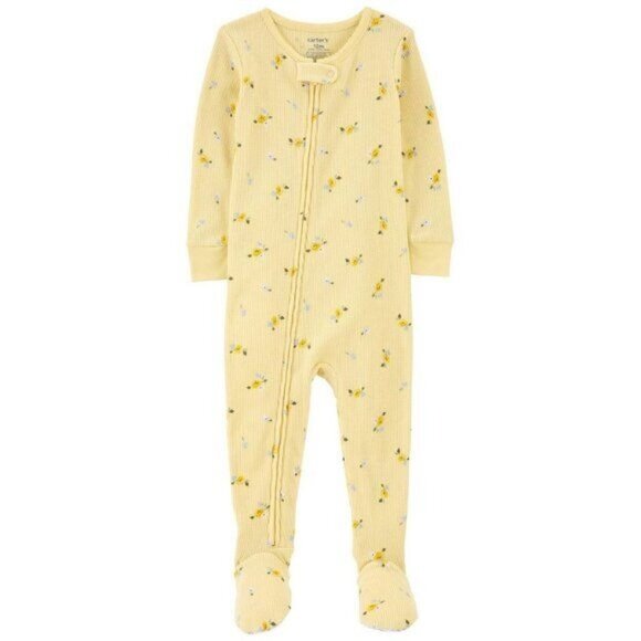 Carter's Other - Baby Girl (24M) Carters(R) 1pc. Floral Textured Sleeper | New